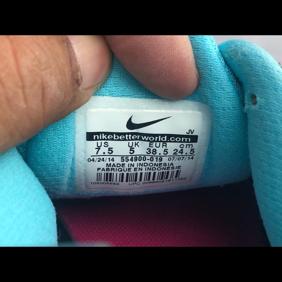 Nike Womens Revolution 2 554900-019 Running Shoes Black Lace Up Low Top Size 7.5 - Picture 12 of 12